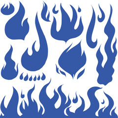 火と炎いろいろ