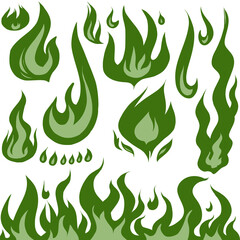 火と炎いろいろ