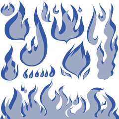 火と炎いろいろ