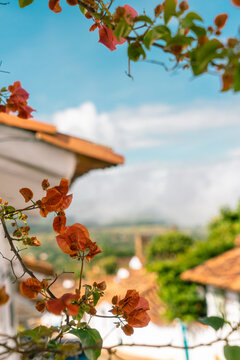 Barichara Most Beautiful Colonial Town in Santander, Colombia Orange Roof Historical Village