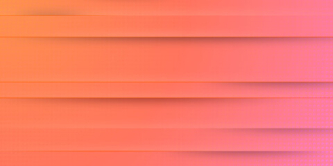 Fototapeta premium Gradientowe tło - kolorowe warstwy, kształty, światła i cienie. Dynamiczna kompozycja z pomarańczem i czerwienią na okładki, banery, ulotki, plakaty, tapeta na blog lub social media story.
