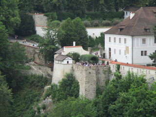 Fototapeta na wymiar View of the Castle Baroque Theater in Cesky Krumlov