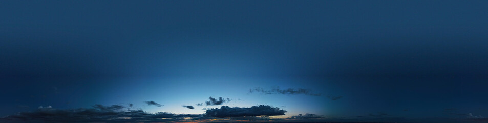 beautiful clouds in the gloomy sky in summer