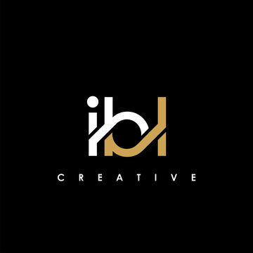 IBL Letter Initial Logo Design Template Vector Illustration