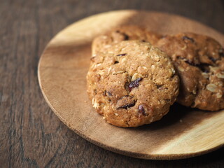 Oatmeal cranberry cookies