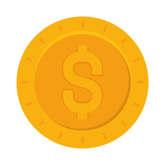 golden money coin