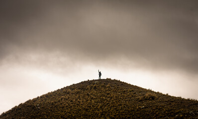 Éxito en la montaña