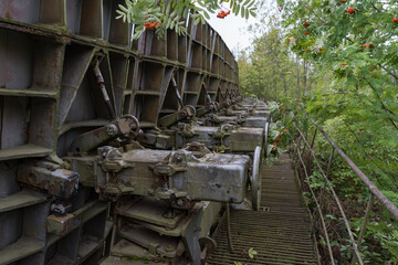 The Big Pulkovo Radio Telescope at the Pulkovo Observatory. Saint-Petersburg, Russia.