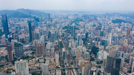 2021 Aug 01 .Looking towards Shenzhen City