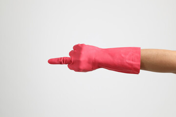 Pink Maid Gloves