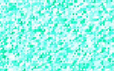 Light Green vector pattern in square style.