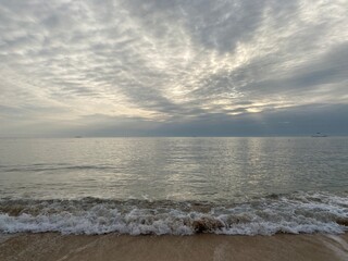 sunset on the beach_2