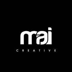 MAI Letter Initial Logo Design Template Vector Illustration