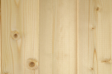 Abstract background of light wooden boards. Closeup topview for artworks.