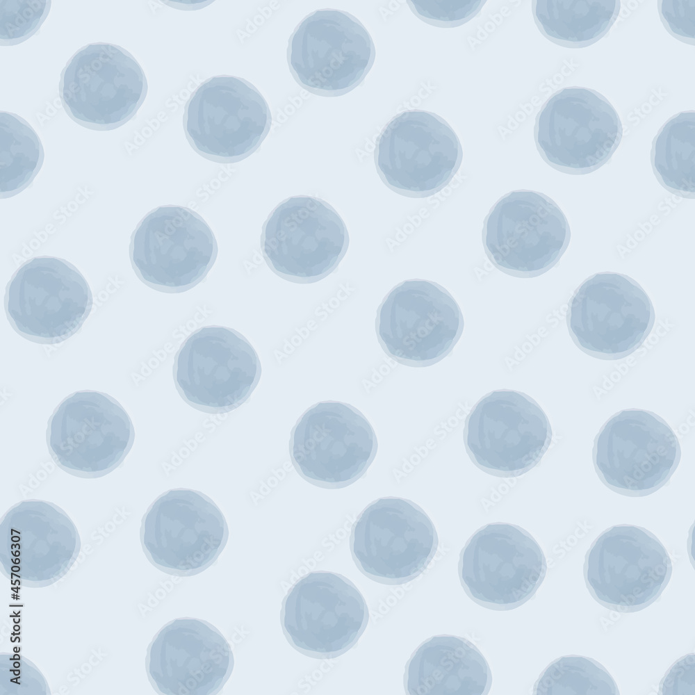 Poster water colored dots vector seamless repeat pattern print background