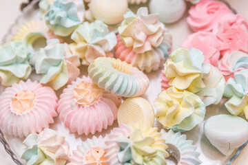 pink and white cupcakes