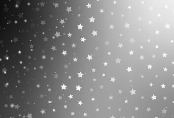 Light Gray vector layout in New Year style.