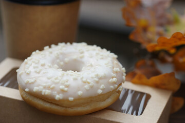 Donuts, drink and other delicious food