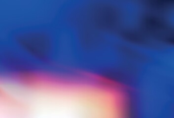 Light Blue, Yellow vector blurred bright texture.