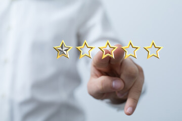 only one star
