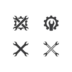 Wrench  vector design