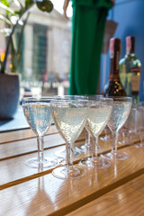 glass of champagne