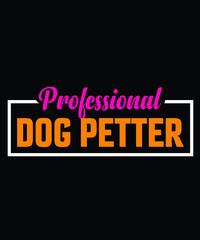 Professional Dog T Shirt Design.
