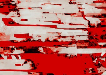 幻想的な赤い血の水彩テクスチャ背景
