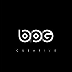 BPG Letter Initial Logo Design Template Vector Illustration