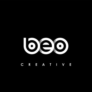 BEO Letter Initial Logo Design Template Vector Illustration