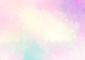 ピンク色と紫色の水彩テクスチャ背景
