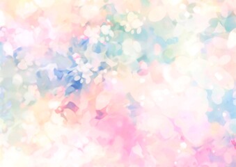 ピンク色と紫色の水彩テクスチャ背景
