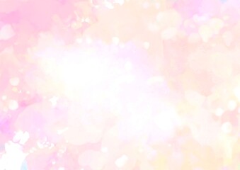 ピンク色と紫色の水彩テクスチャ背景
