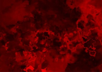 赤と黒の滲むテクスチャ背景
