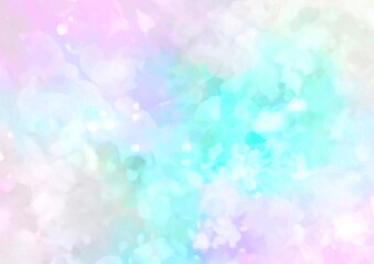 キラキラ水色のテクスチャ背景
