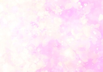 ピンク色と紫色の水彩テクスチャ背景
