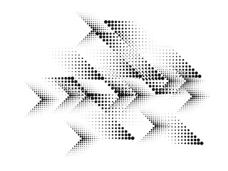 Linear halftone dots Design .elements for your design. vector illustration