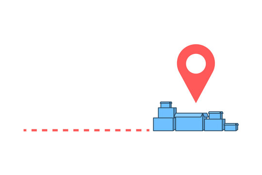 We have moved. New location with a designation point