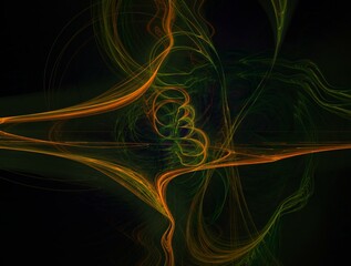 Imaginatory fractal background abstract Image