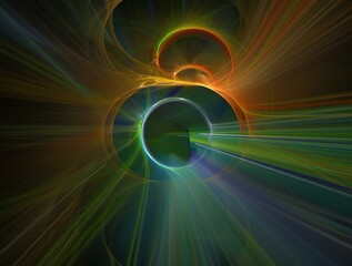Imaginatory fractal background abstract Image