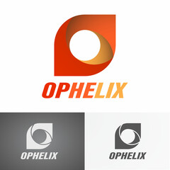 Letter O Logo Design Ophelix