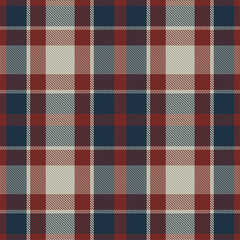 Plaid pattern seamless. Check fabric texture. Stripe square background. Vector textile design.