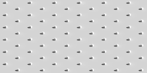 Render cajas modelo 3d representaci&oacute;n sobre plano infinito 