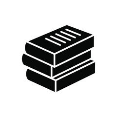 Book vector icon. notebook illustration sign. documents symbol or logo.
