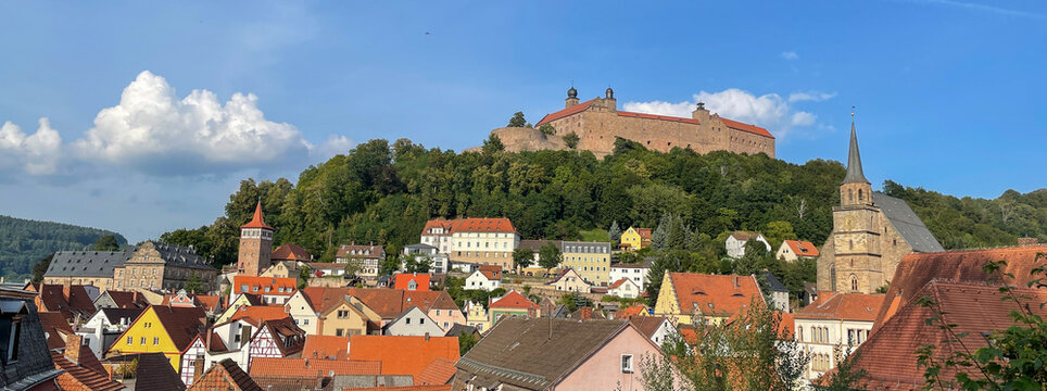 panorama of Kulmbach in Bavaria