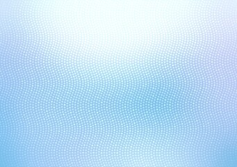Glitter bedazzles wavy lines cover light azure color background. Tropical summer holidays decorative abstract texture.