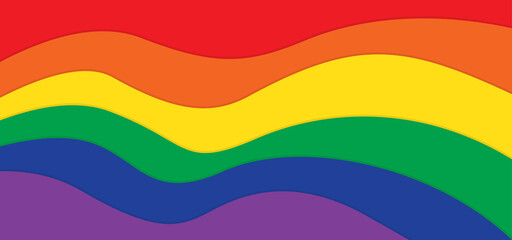 Abstract rainbow background