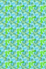 Blue and green abstract background