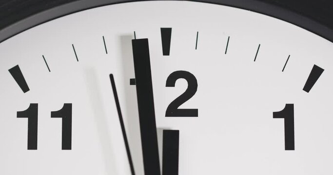 Watch Showtime at 11.59 am or pm, second-hand minute Walk.