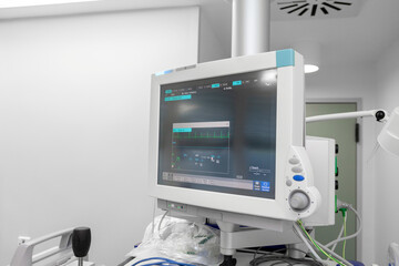 Monitor auf einen Intensivstation im Krankenhaus